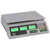 vidaXL C&acirc;ntar digital cu baterie re&icirc;ncărcabilă, 30 kg 143380