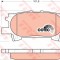 Set placute frana,frana disc LEXUS RX (MHU3, GSU3, MCU3) (2003 - 2008) TRW GDB3339