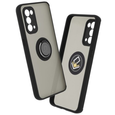 Husa pentru Oppo Reno5 5G / Find X3 Lite 5G - Techsuit Glinth - Black foto