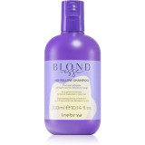 Inebrya BLONDesse No-Yellow Shampoo șampon pentru neutralizarea tonurilor de galben pentru părul blond şi gri 300 ml