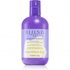 Inebrya BLONDesse No-Yellow Shampoo șampon pentru neutralizarea tonurilor de galben pentru părul blond şi gri 300 ml