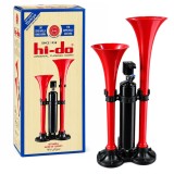 Cumpara ieftin Claxon Pneumatic Dublu 24V Super Apollo Echo pentru Camion, TIR si Autobuz, 125 dB, 3-10 Bar