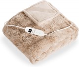 Patura Electrica Cecotec HeatConfort ThermalBlanket, Protectie impotriva supraincalzirii, Cronometru, 160 x 130 cm, 160W, 9 niveluri, Bej