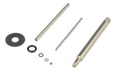 Shaft, Adjuster Rod Kit, Monarch Rt3/Rt/R - 222 x 66, Silver Ultimate FactoryBikes