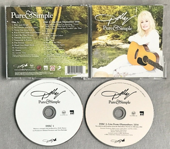 Dolly Parton - Pure &amp; Simple 2CD (2016)
