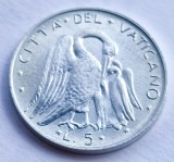 255. Moneda Vatican 5 lire 1976, Europa