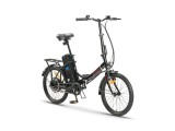 Bicicleta electrica ZT-88 pliabila, motor 250W, 36V 9Ah, viteza 25km/h, autonomie 40km - Negru