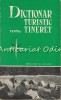 Dictionar Turistic Tineret, Bucuresti 1968, 125 pagini