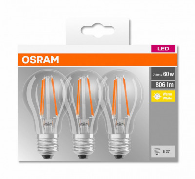 SET 3 BECURI LED OSRAM 4058075819290 foto