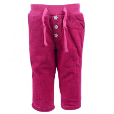 Pantaloni casual pentru fetite NN PCF-01, Fucsia foto