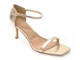 Sandale elegante ALDO aurii, PARAGON 741, din piele ecologica