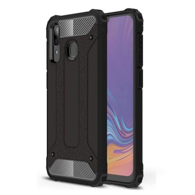 Husa pentru Samsung Galaxy A20e - Techsuit Hybrid Armor - Black foto