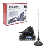 Kit statie radio CB TTi TCB-550 cu antena magnetica PNI ML100