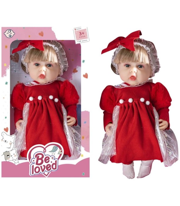 Puerca Be Loved cu Rochie Roșie