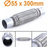 Conducta flexibila de gaz de esapament, manifold, conducta de evacuare cu mufa universala 55x300mm Performance AutoTuning