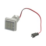Indicator digital ore functionare LED alb 0-999H, 220V/380V AC, 22 mm