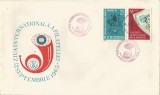 Ziua internaţională a filateliei, plic, Bucureşti, 1963