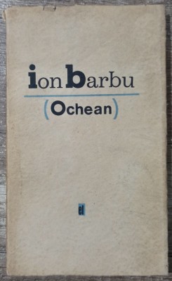 Ochean - Ion Barbu// 1964 foto