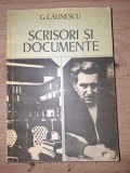 Scrisori si documente- G. Calinescu
