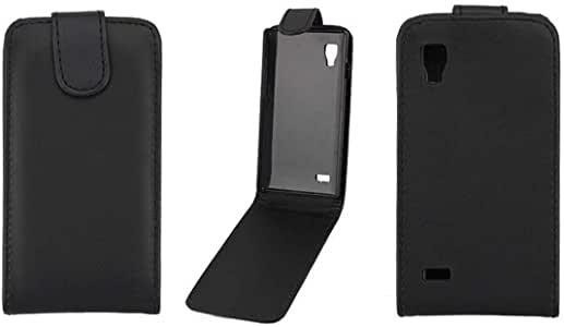 Husa Telefon Flip Vertical LG Optimus L7 II Black