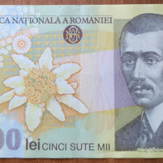 500000 lei 2004, România, semnătură Isărescu