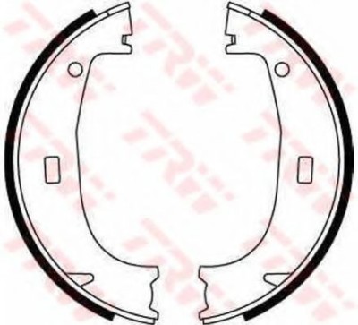 Set saboti frana, frana de mana BMW Seria 3 (E36) (1990 - 1998) TRW GS8594 foto