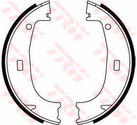 Set saboti frana, frana de mana BMW Seria 3 Touring (E36) (1995 - 1999) TRW GS8594