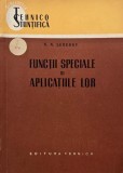 Functii speciale si aplicatiile lor - N. N. Lebedev