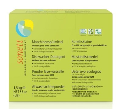 DETERGENT ECOLOGIC PRAF PT. MASINA DE SPALAT VASE 1.5KG Sonett foto