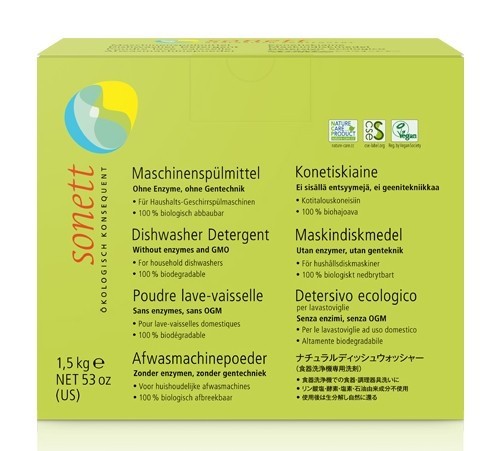DETERGENT ECOLOGIC PRAF PT. MASINA DE SPALAT VASE 1.5KG Sonett