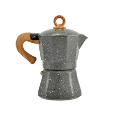 Cafetiera Clasica cu Presiune pentru 3 Persoane Design Elegant si Modern Handy KitchenServ