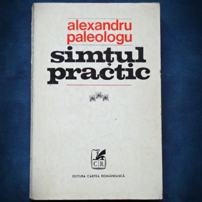 SIMTUL PRACTIC - ALEXANDRU PALEOLOGU - VOL. II foto