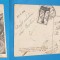 Carte Postala veche circulata anul 1934 Busteni ,,Cheia Tatarului&#039;&#039; pe Ialomita