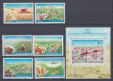 ROMANIA 1981 LP 1055 LP 1056 MECANIZAREA AGRICULTURII SERIE SI COLITA MNH, Nestampilat