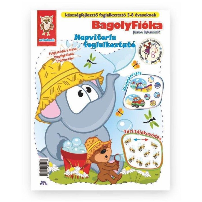 BagolyFi&oacute;ka foglalkoztat&oacute; f&uuml;zet &ndash; Napvitorla