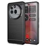 Husa Nothing Phone (3a) Pro Asteroid GSM Carbon Silicone, negru