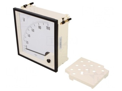 Voltmetru Panou 0-100V True RMS 40-72Hz foto