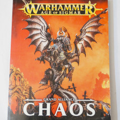 Warhammer Age of Sigmar Grand Alliance Chaos - carte reguli