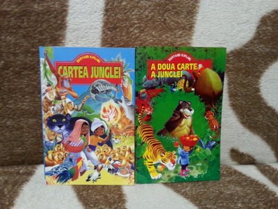 CARTEA/A DOUA CARTE A JUNGLEI-RUDYARD KIPLING (2 VOL) foto