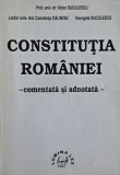 Constitutia Romaniei. Comentata si adnotata - Victor Duculescu (cateva sublinieri)