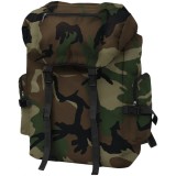 Rucsac &icirc;n stil militar, XXL, 65 L, camuflaj GartenMobel Dekor, vidaXL