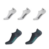 Set 5 perechi de sosete pentru barbati, SS022, Gri/Negru, marime universala
