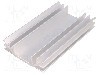 Radiator extrudat, aluminiu, 120mm x 70mm, STONECOLD -
