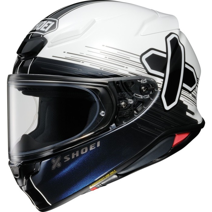 MBS Casca moto integrala Shoei NXR2 Ideograph TC-6, negru/alb/albastru, S, Cod Produs: 11161153SO