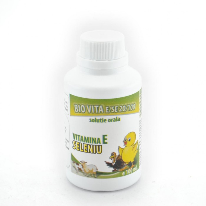Supliment pasari, Vitamina E, Seleniu, 100ML