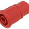 Conector soclu banana 4mm, 1kV