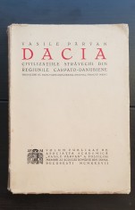 DACIA. Civilizațiile străvechi regiunile carpato-danubiene - Vasile P&acirc;rvan, 1937