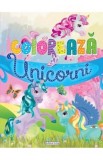 Coloreaza - Unicorni - Editura Girasol