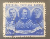 Cumpara ieftin ROMANIA 1953 LP 336 CENTENARUL TEATRULUI serie 1V. stampilate