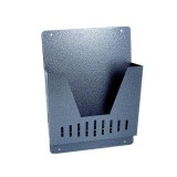 Cos/cutie publicitara, pentru ziare, decupaj adanc, gri, format A4, 23x9x32 cm, Damech GartenVIP DiyLine